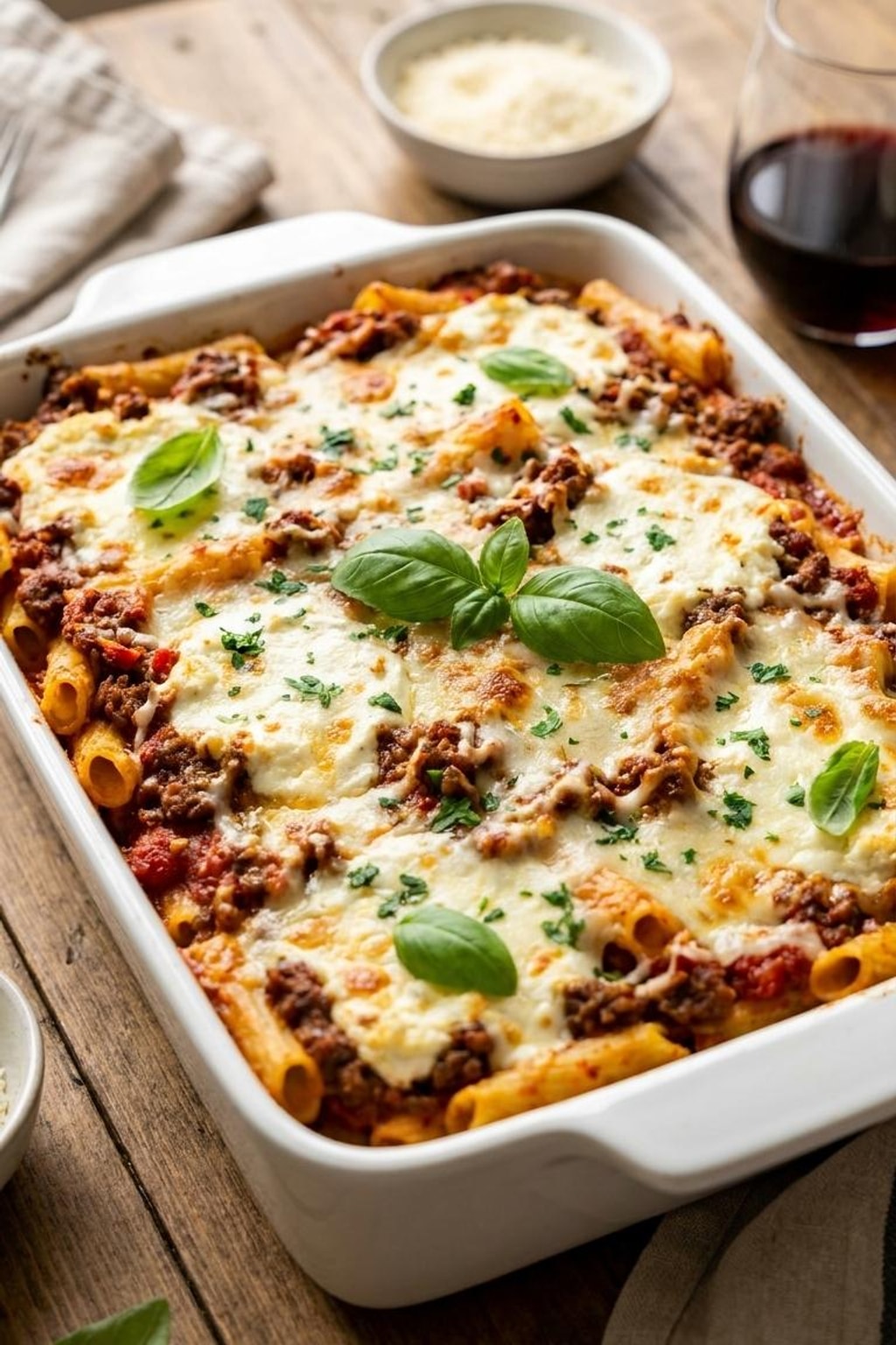 Baked Ziti Recipe: The Best Ever Cheesy Comfort Food 6 baked ziti step