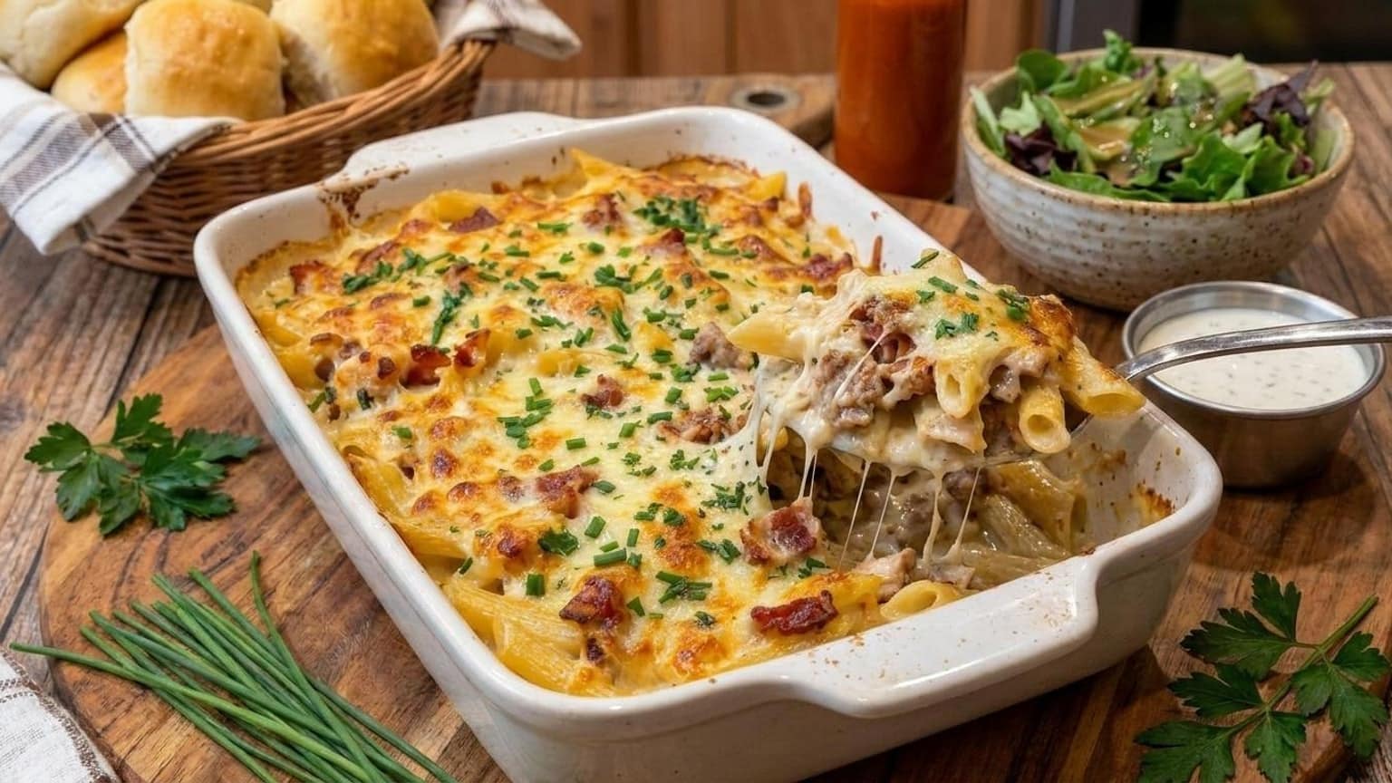 Does a Creamy Rigatoni with Italian Sausage Sound Like Your Next Dinner? 7 creamy rigatoni with Italian sausage - close-up