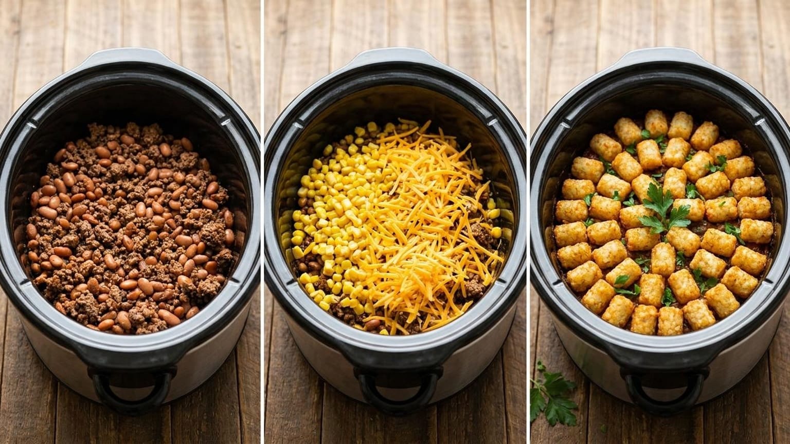 Slow Cooker Cowboy Casserole - Easy Weeknight Meal 7 Slow Cooker Cowboy Casserole - close-up