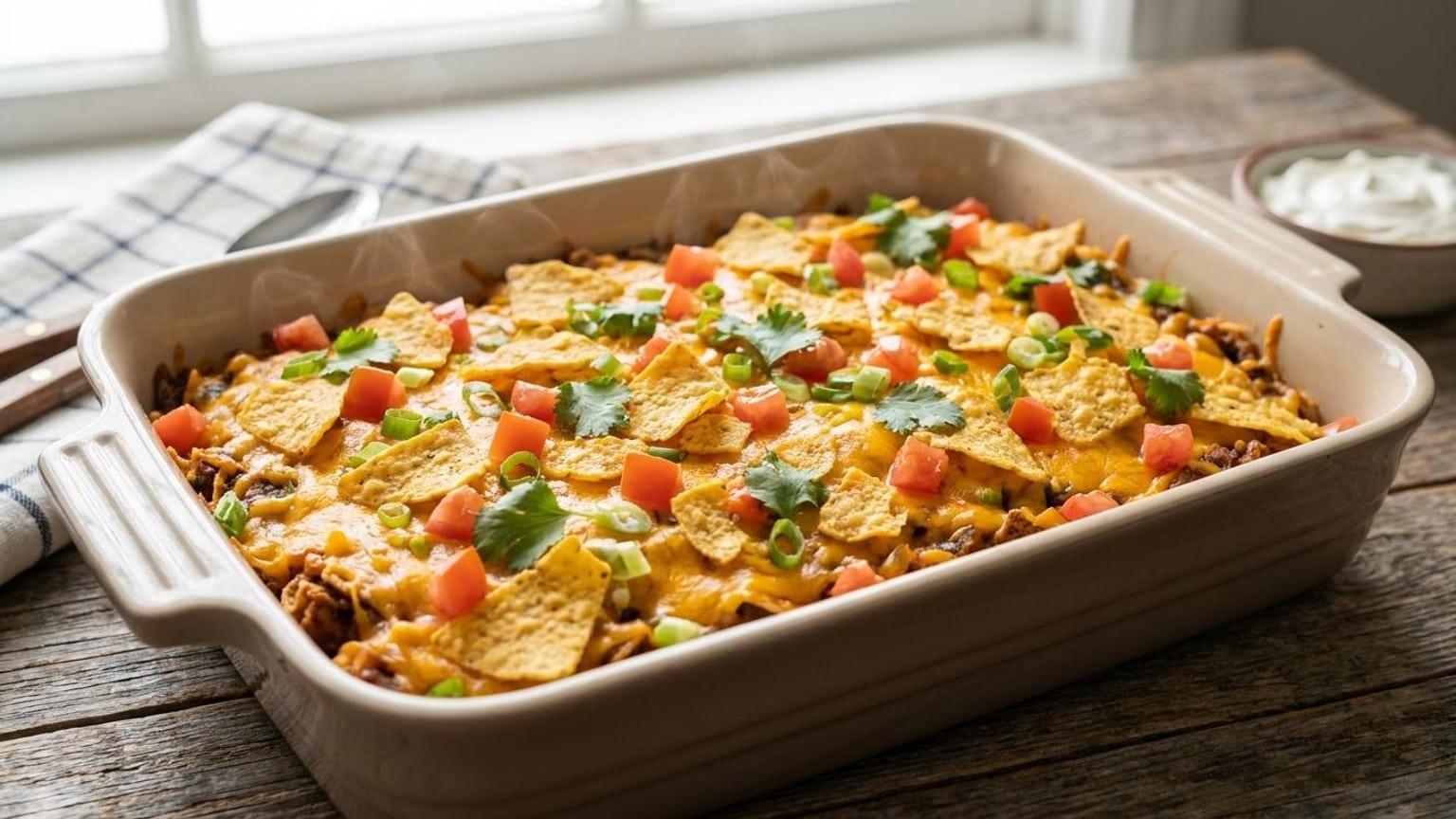 Walking Taco Casserole - Easy Weeknight Dinner 9 Walking Taco Casserole