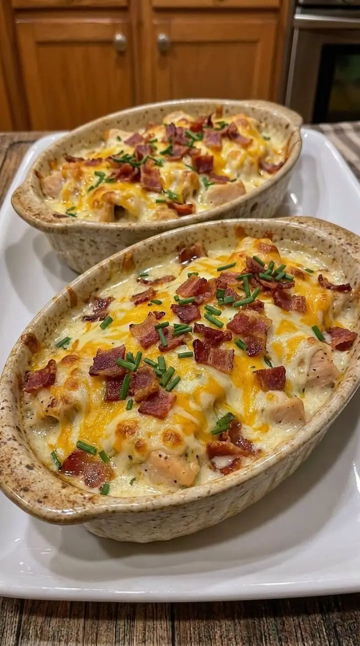 Cream Cheese Chicken Bacon Ranch Casserole Recipe 6 Cream Cheese Chicken Bacon Ranch Casserole
