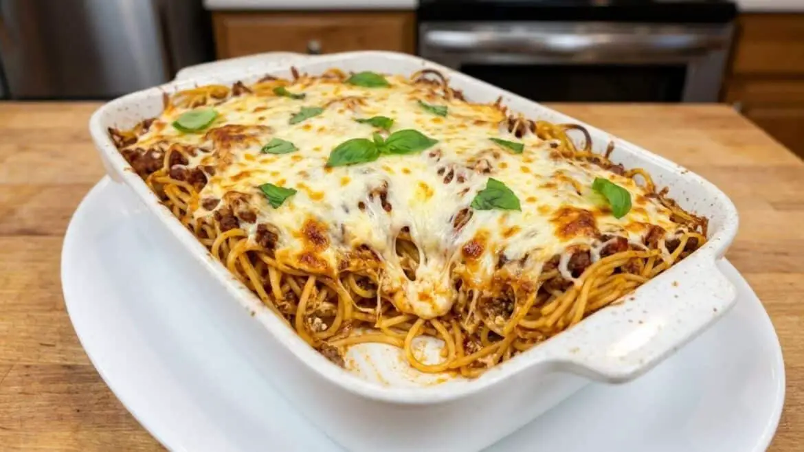 Million Dollar Baked Spaghetti