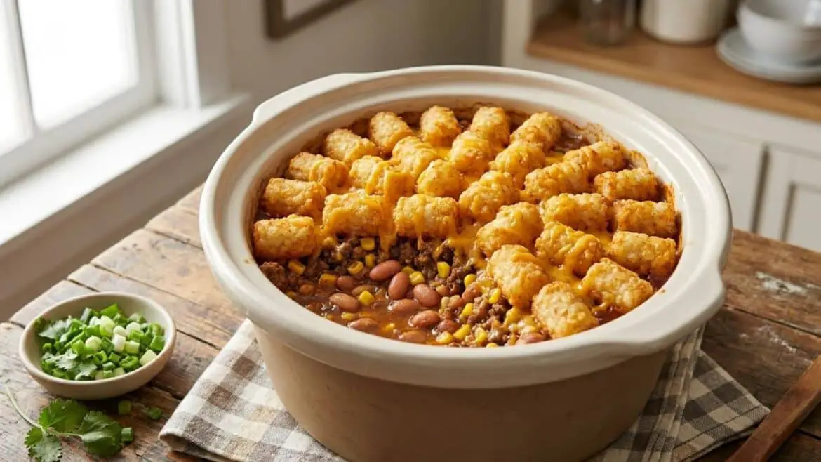 Slow Cooker Cowboy Casserole